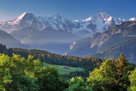 Eiger triumvirate with the Eiger North Face