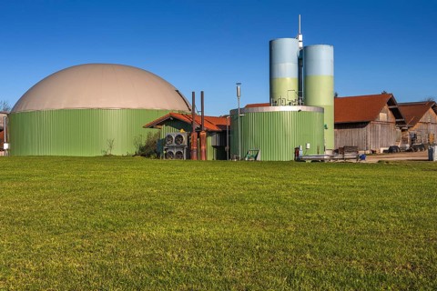 Plant for fodder drying and silo
