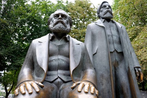 Karl Marx and Friedrich Engels Monument