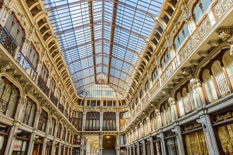 Skylight of Galleria Subalpina