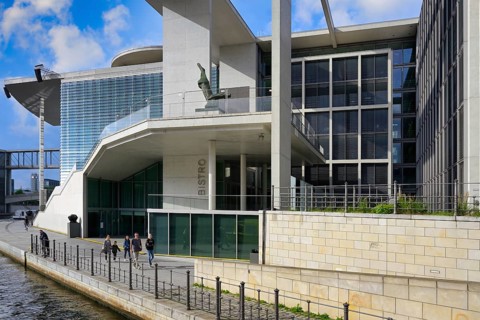 Marie Elisabeth Lueders building in Parliament complex