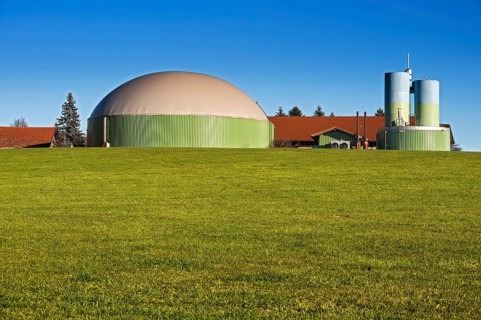 Plant for fodder drying and silo
