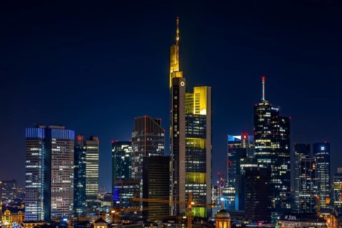 Skyline at night