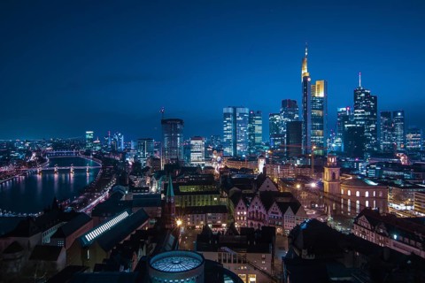 Skyline at night
