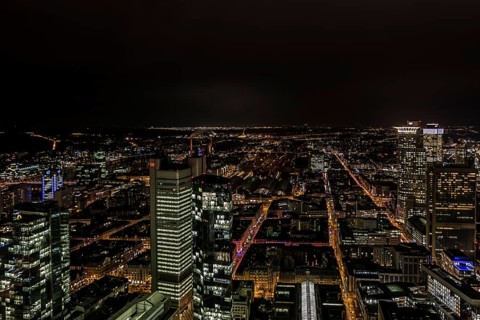 View over Frankfurt