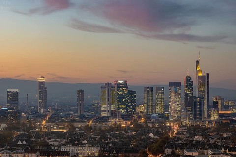 View over Frankfurt