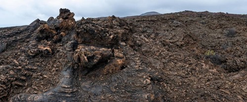 Typical volcanic landscape near La Restinga