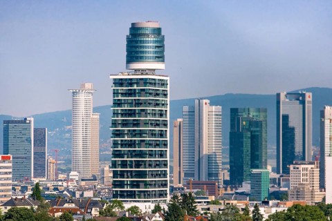 View over Frankfurt