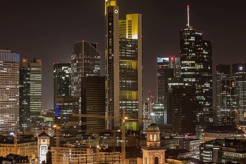 Skyline at night