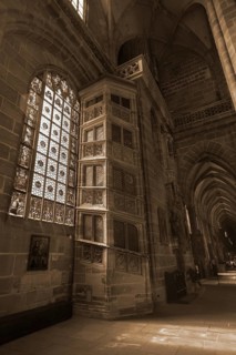 Sacristy with church window