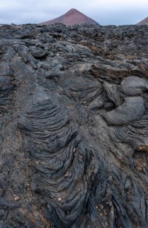 Typical volcanic landscape near La Restinga