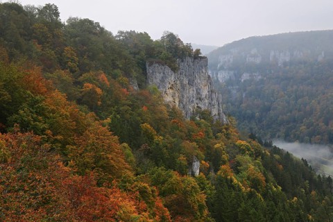 View from the Korbfelsen into the Danube valley