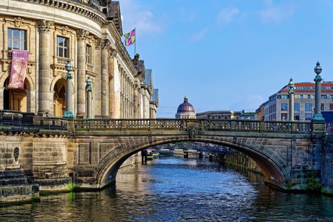 Bode museum and Monbijou bridge