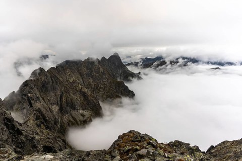 Panorama of mountains