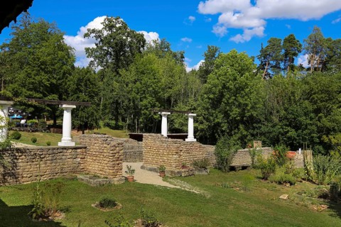 Roman open-air museum Villa Rustica