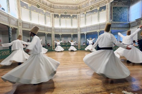 Dancing dervishes