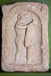 Marble tomb of the gladiator Chrisampelos