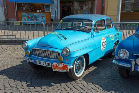 Vintage car Skoda Octavia