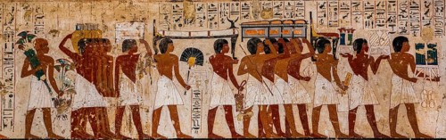 Funeral procession to Ramose's tomb