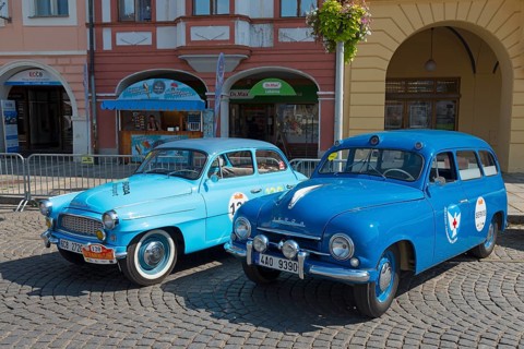 Vintage car Skoda Octavia