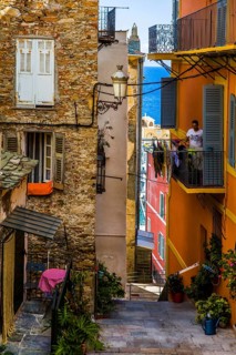 Narrow alleys in the citadel