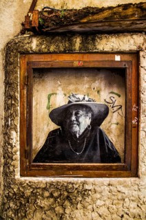 Mural of the old town