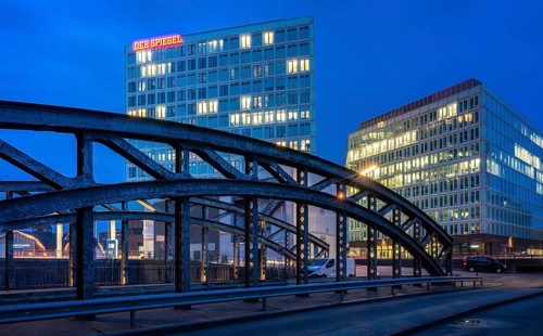 Spiegel publishing house in Hamburg's Speicherstadt