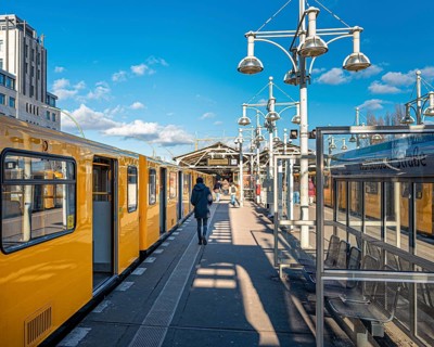 Berlin U Bahn at Warschauer Strasse station