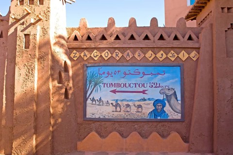 Sign Camel Caravans to Timbuktu