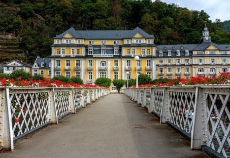 The Grand Hotel in the spa town