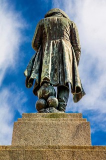 Monumental Napoleon Monument at Place d'Austerlitz
