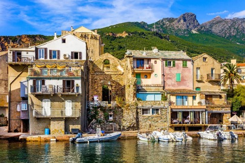 Charming fishing village of Erbalunga