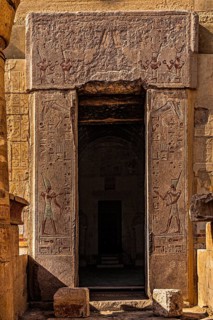 Granite portal of the central Amun Chapel