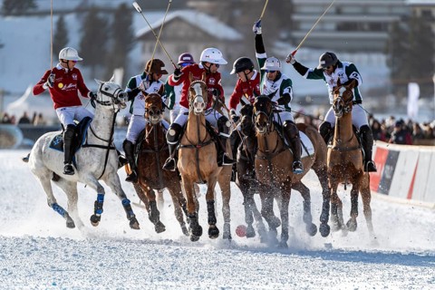 Players from Team St. Moritz