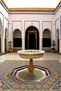 Patio at the Palais de la Bahia