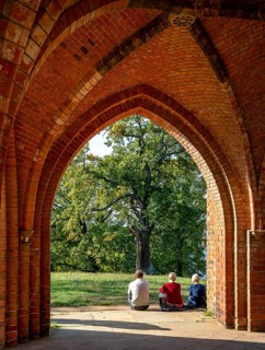 The historic Court arbor in Babelsberg Park