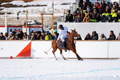Spectators watching Valentin Novillo Astrada of Team Maserati on the rail