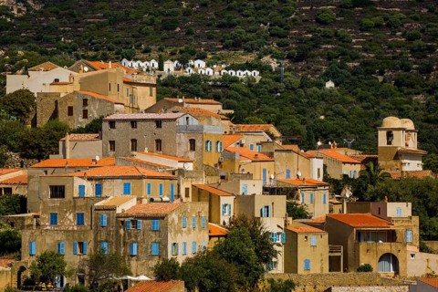 Corsican village of Pigna