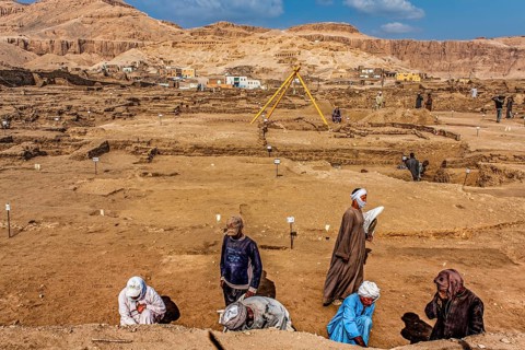 Archaeological excavations