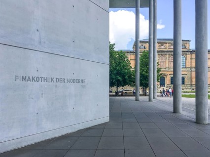 Pinakothek der Moderne and Alte Pinakothek