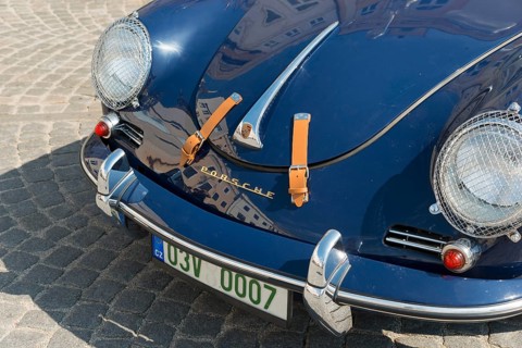 Vintage Porsche 356 Cabriolet