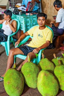 Jackfruit vendor