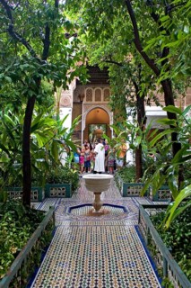 Patio at the Palais de la Bahia