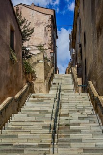 Narrow alleys in the citadel