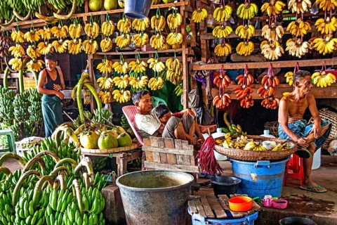 Banana stall