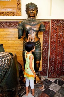 Khmeher statue for good luck