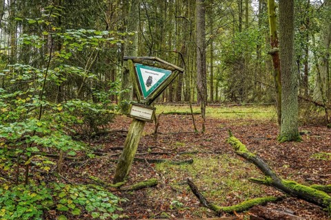 Sign nature reserve