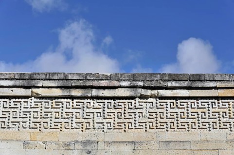 Mitla archeological site from the Zapotec culture