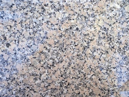 Structure of a polished granite slab