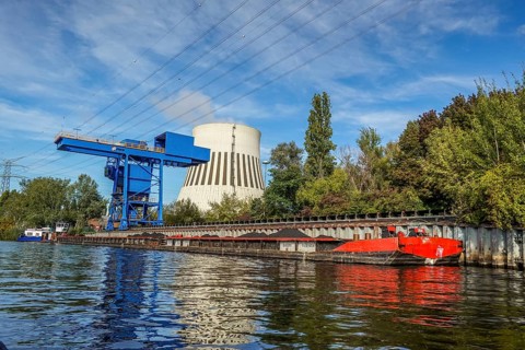 Loading crane